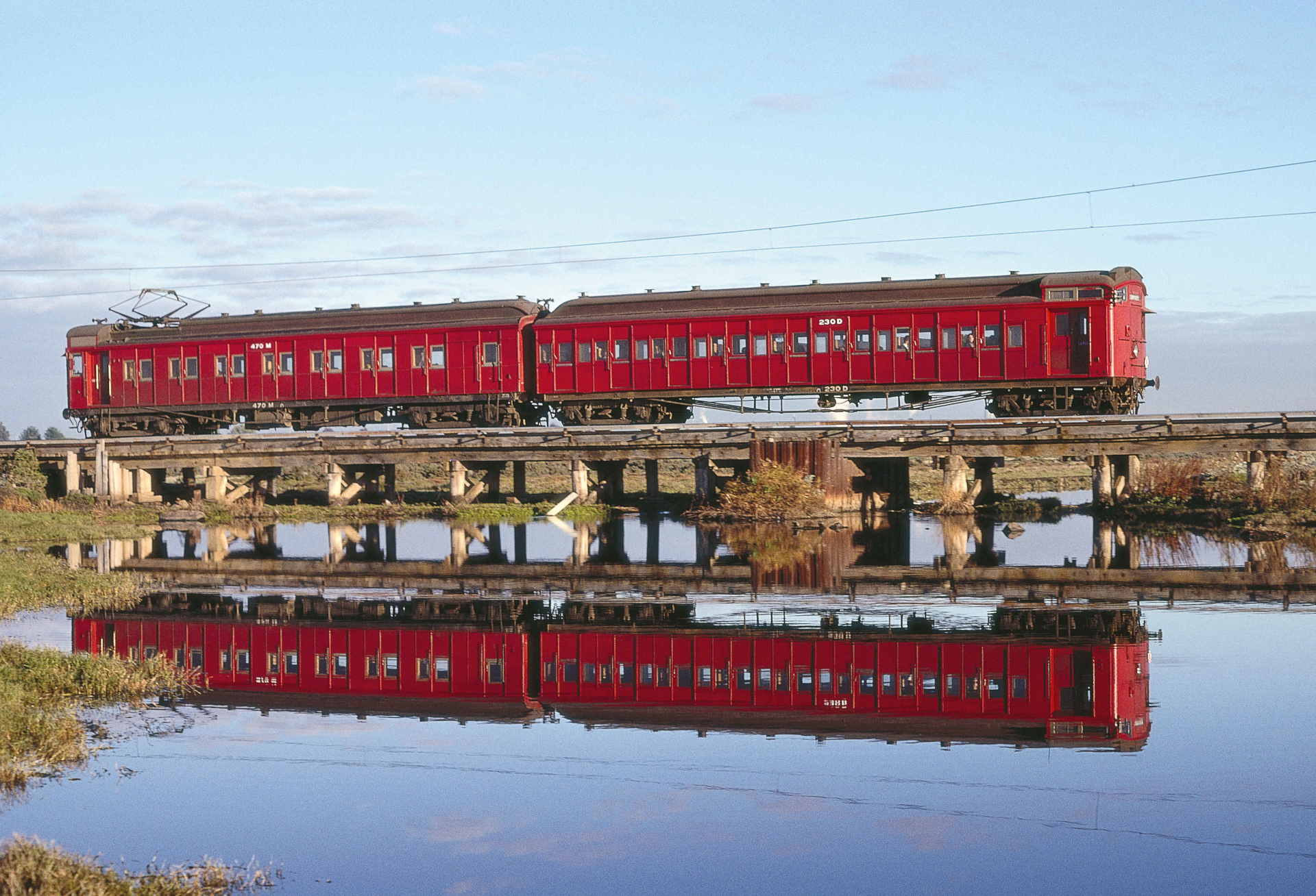 Double header Saxton creek
